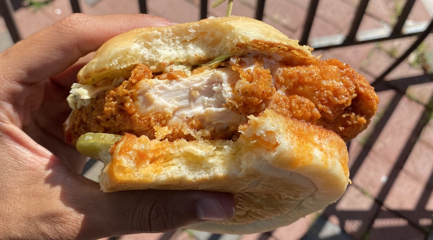 The Nashville Hot Chick Sandwich surpassed expectations.